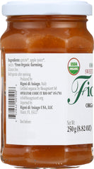 RIGONI: Fiordifrutta Organic Fruit Spread Apricot, 8.82 oz