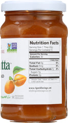 RIGONI: Fiordifrutta Organic Fruit Spread Apricot, 8.82 oz