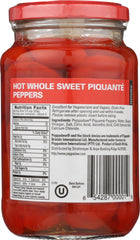 PEPPADEW: Pepper Red Whole Hot, 14 oz