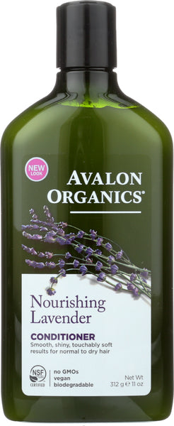 AVALON ORGANICS: Conditioner Nourishing Lavender , 11 oz