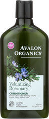 AVALON ORGANICS: Conditioner Volumizing Rosemary, 11 oz