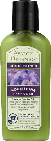 AVALON ORGANICS: Conditioner Lavender Nourish, 2 oz