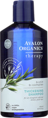 AVALON ORGANICS: Thickening Shampoo Biotin B-Complex Therapy, 14 oz