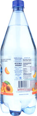 CRYSTAL GEYSER: Sparkling Spring Water Peach, 1.25 lt