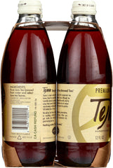 TEJAVA: Premium Iced Tea 12 oz bottles 4 counts, 48 oz