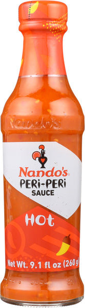 NANDO: Peri Peri Sauce Hot, 9.1 oz