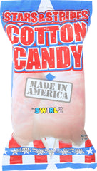 SWIRLZ COTTON CANDY: Stars & Stripes Cotton Candy, 3.1 oz