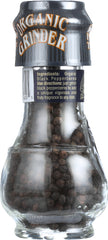 DROGHERIA & ALIMENTARI: Organic Black Pepper Corns Mill, 1.58 oz