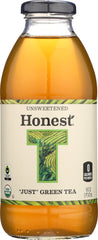 HONEST TEA: Organic Unsweetened Just Green Tea, 16 oz
