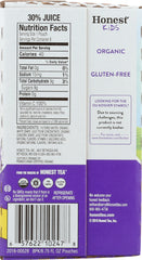 HONEST: Kids Organic Juice Drink Goodness Grapeness, Gluten Free, Non GMO, 8 Count, 54 Oz