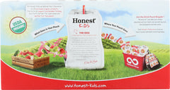 HONEST KIDS: Organic Juice Drink Super Fruit Punch, Gluten Free, Non GMO, 8 count, 54 oz