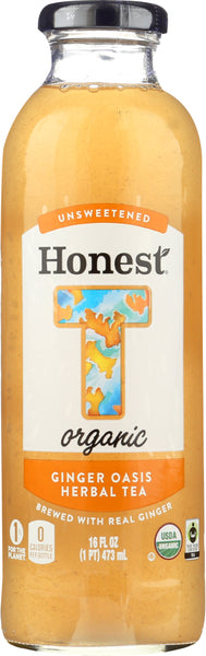 HONEST TEA: Organic Ginger Oasis Herbal Tea, 16 fo