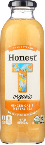HONEST TEA: Organic Ginger Oasis Herbal Tea, 16 fo