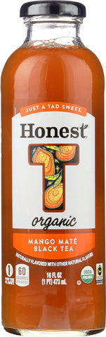 HONEST TEA: Organic Mango Mate Black Tea, 16 fo