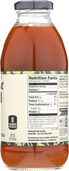 HONEST TEA: Organic Unsweetened Just Black Tea, 16 oz