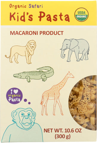 ALB GOLD: Pasta Kids Safari Shapes Organic, 10.6