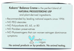 KOKORO: Balance Creme Natural Progesterone, 2 oz