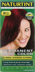 NATURTINT: Permanent Hair Color 9R Fire Red, 5.28 oz