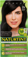 NATURTINT: Permanent Hair Color 2N Brown-Black, 5.28 oz