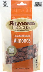 ALMOND BROTHERS: Almonds-Whole Cinnamon, 6 oz