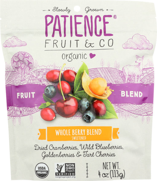PATIENCE FRUIT & CO: Berries 4 Soft Whole Organic, 4 oz