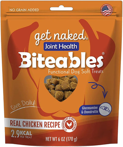 Get Naked Joint Health Soft Dog Treats - Chicken Flavor