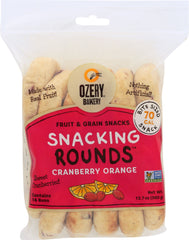 OZERY BAKERY: Snacking Rounds Cranberry Orange, 12.7 oz