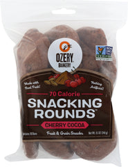 OZERY BAKERY: Cherry Cocoa Snacking Rounds, 8.40 oz