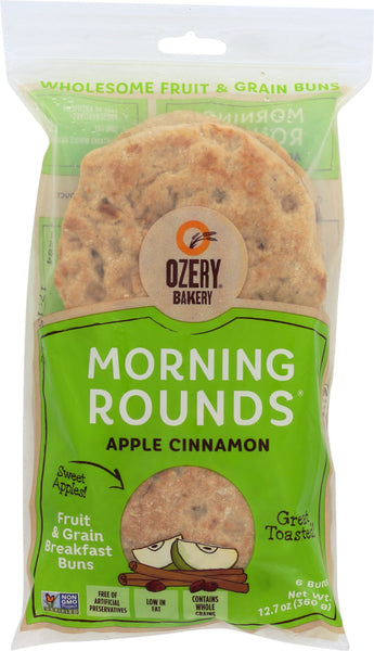 OZERY BAKERY: Morning Rounds Apple Cinnamon Bread, 12.7 oz