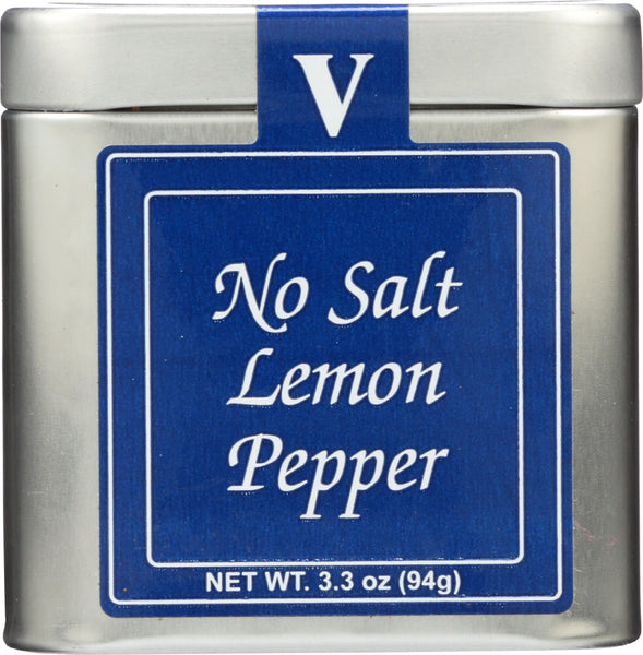 VICTORIA TAYLORS: No Salt Lemon Pepper Seasoning, 3.3 oz