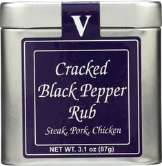 VICTORIA TAYLORS: Cracked Black Pepper Rub, 3.1 oz