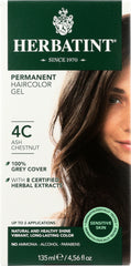 HERBATINT: Hair Color 4C Ash Chestnut, 4.56 oz