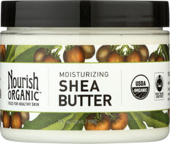 NOURISH ORGANIC: Intensely Moisturizing Shea Butter, 5.5 oz