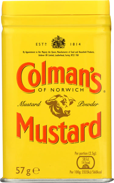 COLMANS: Mustard Double Superfine Powder, 2 oz