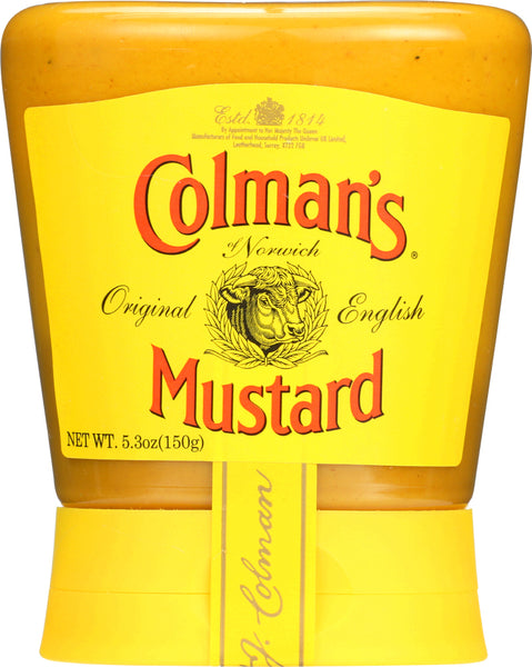 COLMAN'S: Original English Mustard Squeezable, 5.3 oz