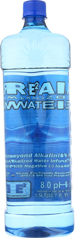 REAL WATER: Water Alkalized, 1.5 l