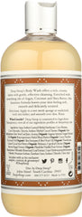 DEEP STEEP: Body Wash Brown Sugar Vanilla, 17 oz