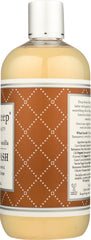 DEEP STEEP: Body Wash Brown Sugar Vanilla, 17 oz