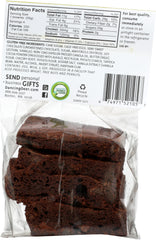 DANCING DEER: Gluten Free Chocolate Chunk Brownies, 7 oz