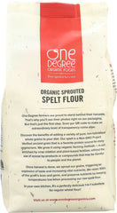 ONE DEGREE: Flour Spelt Sprouted, 32 oz
