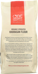 ONE DEGREE: Flour Khorasan Sprouted, 32 oz