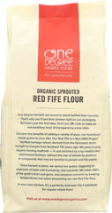 ONE DEGREE: Flour Red Fife Sprouted Organic, 32 oz