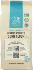 ONE DEGREE: Flour Corn Sprouted Organic, 24 oz