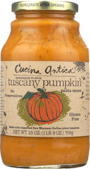 CUCINA ANTICA: Pasta Sauce Tuscany Pumpkin, 25 oz