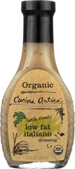 CUCINA ANTICA: Organic Dressing Low Fat Italiano, 8 oz