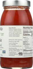 ORGANICO BELLO: Organic Pasta Sauce Tomato Basil, 25 Oz