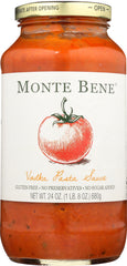MONTE BENE: Sauce Pasta La Vodka, 24 oz