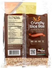 JAYONE: Crunchy Rice Roll Brown and White Rice, 3.5 oz