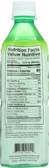 JAYONE: Organic Aloe Pulp Juice Original with Vitamin C, 16.9 oz