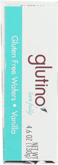 GLUTINO: Chocolate Coated Vanilla Wafer Cookies, 4.6 oz